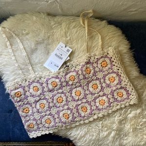 Crochet Daisy Top